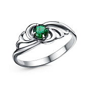 Кольцо бижутерия с иск. шпинелью