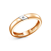 Кольцо тонкое бижутерия с ювелирным стеклом