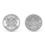 Сувенирная монета Денежный магнит бижутерия
